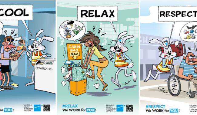 L'aéroport de Charleroi sensibilise aux agressions subies par son personnel