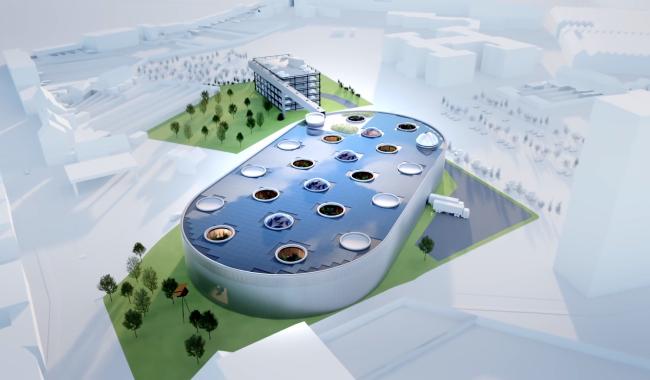 Marcinelle : visite exclusive du chantier de la Megafactory de l'Aerospacelab