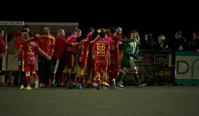 Le coup de canon de Papassarantis (Gosselies) !