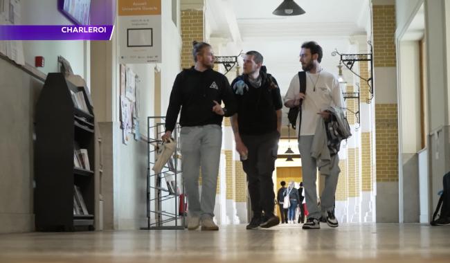 Enseignement supérieur : rencontre avec les étudiants du campus UCharleroi