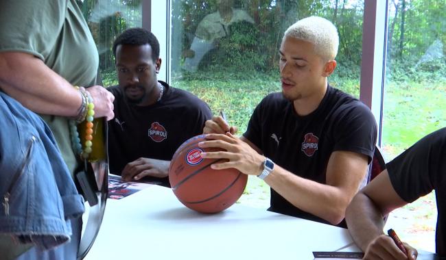 Basket : retour sur l'ambiance du Fan Day du Spirou Charleroi