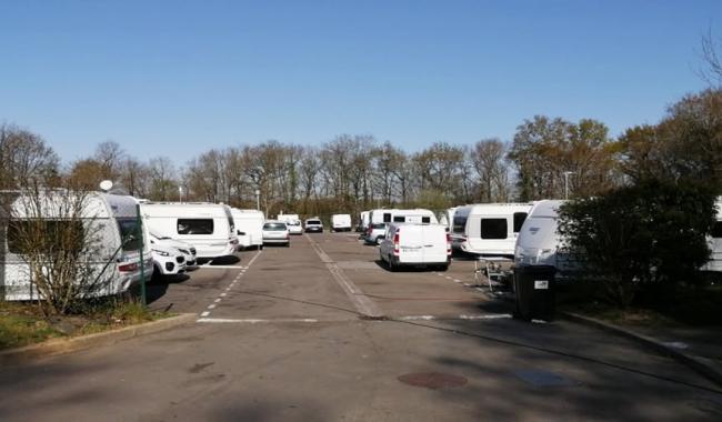 Trazegnies: Les gens du voyage devront quitter les lieux