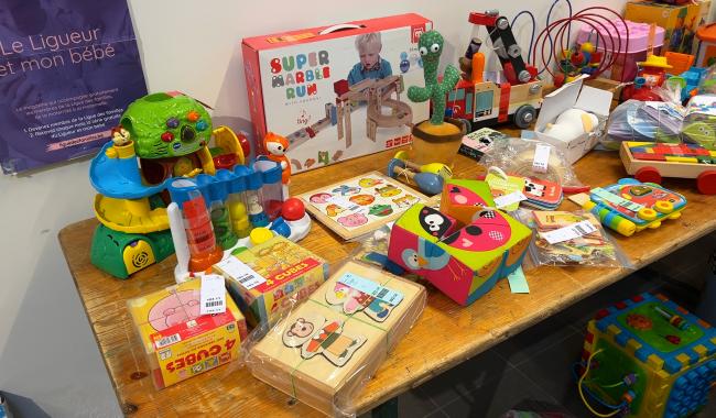 Jamioulx: la Bourse aux jouets a fait le bonheur de nombreuses familles
