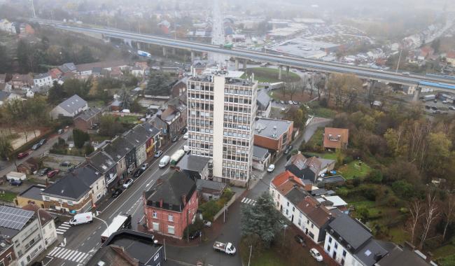 Un immeuble à Couillet menace de s’effondrer