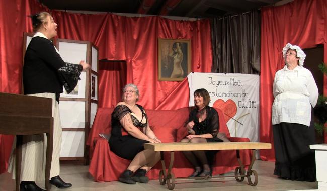 C Local : le cercle théatral "Les Tréteaux" présentent "les Têtes à Claques"