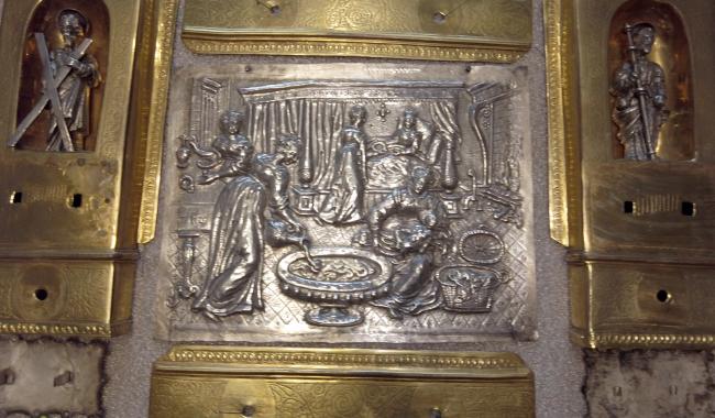 Cure de jouvence pour la châsse de Sainte Rolende