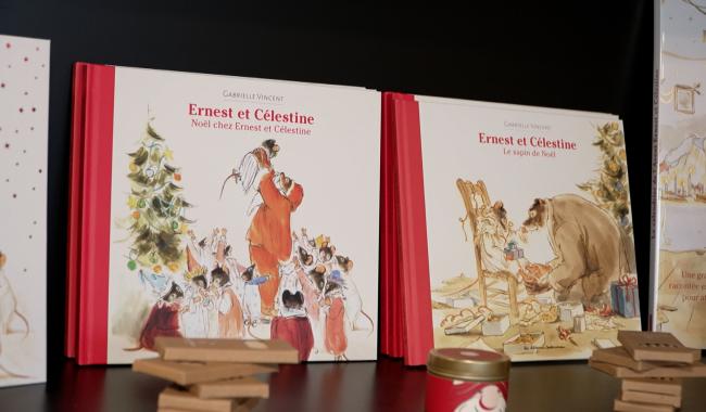 Une boutique Ernest & Célestine ouvre à Charleroi