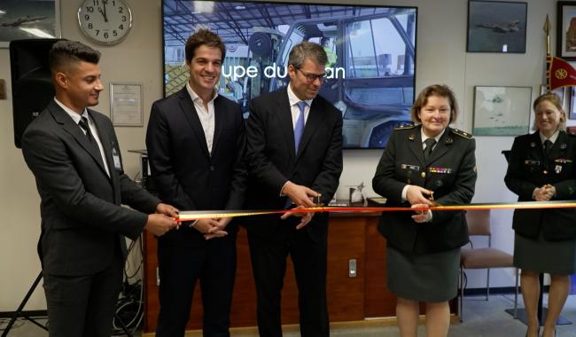 La Défense belge ouvre une nouvelle unité de contrôle des mouvements à Gosselies