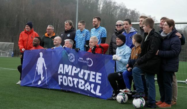 Le Sporting de Charleroi veut se lancer dans le football pour amputés