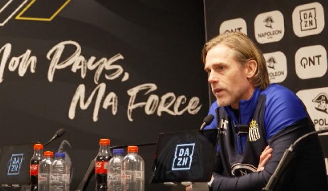 Sporting-Cercle de Bruges: la préface du match, avec Hans Cornelis