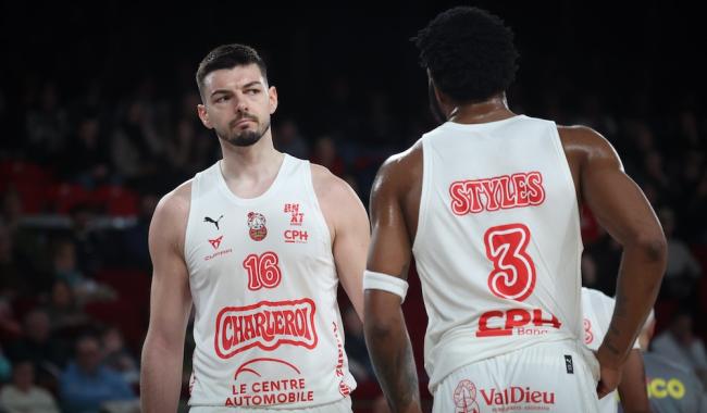 Le Spirou Basket se sépare de Njegos Sikiras