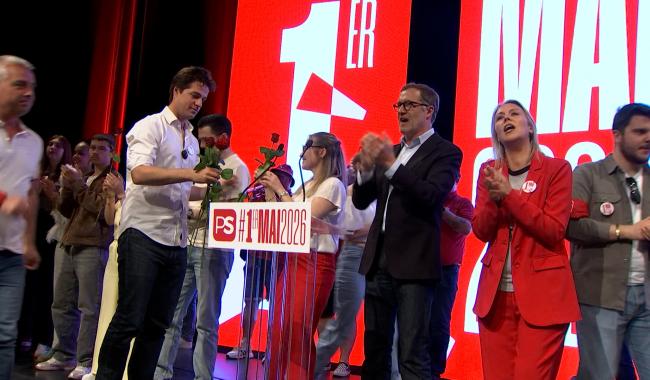1er mai du Parti Socialiste à Charleroi