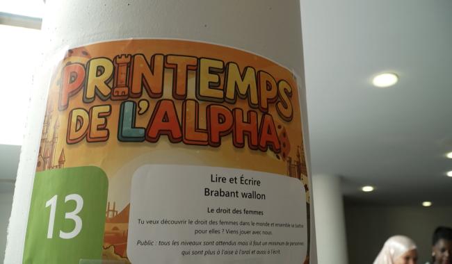 Le Printemps de l'Alpha 2026 de l'asbl Lire et Écrire s'est déroulé à Charleroi
