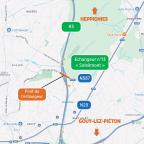 Charleroi/R3 : réhabilitation du pont de l’échangeur n°13 « Soleilmont »