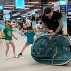 Championnat de Belgique de pliage de tente ce 13 juin