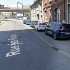 Rue des Rivages à Charleroi sur Google Maps