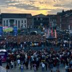 À Charleroi, la Place de la Digue a vibré pour le match Belgique-Égypte