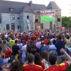 Ragnies : un réveil aux aurores pour soutenir les Diables Rouges