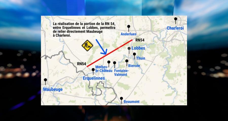 RN54 : le projet de route entre Erquelinnes et Lobbes avance enfin