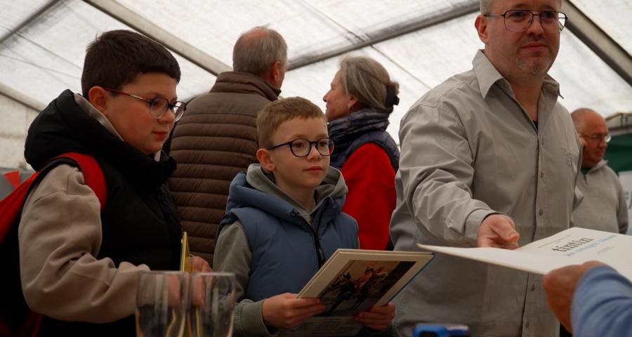 Festival BD de Strée: avec Tintin en personne!