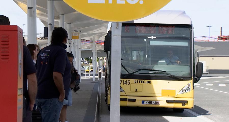 LETEC double son offre vers l'aéroport à partir de la gare de Charleroi Central