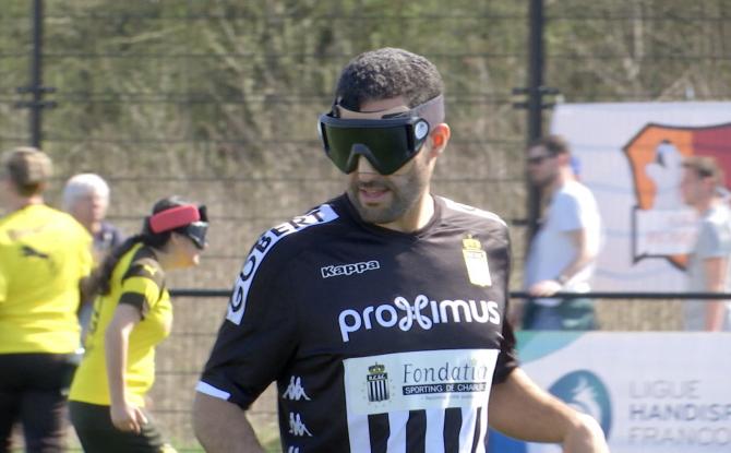 Le Cécifoot Charleroi a organisé la Zebra Cup le week-end dernier