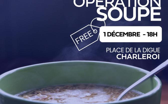 Les Jeunes MR de Charleroi relancent l'action "Soupe Solidaire"