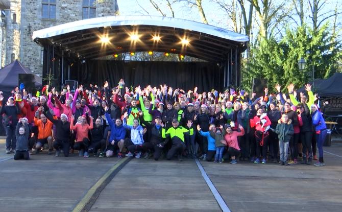 Plus de 160 personnes ont participé au Jogging for Life à Ham-sur-Heure !