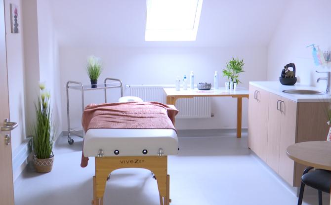 Hôpital de Lobbes: un espace bien-être pour les patients atteints d’un cancer