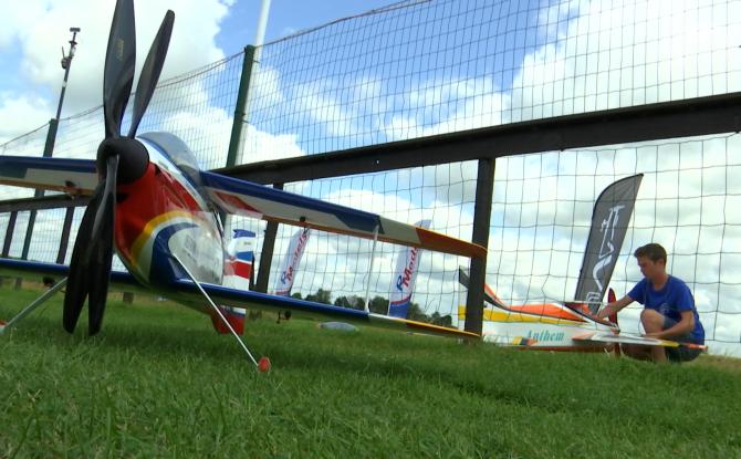 Championnat d'Europe d'Aéromodélisme à Grandrieu !