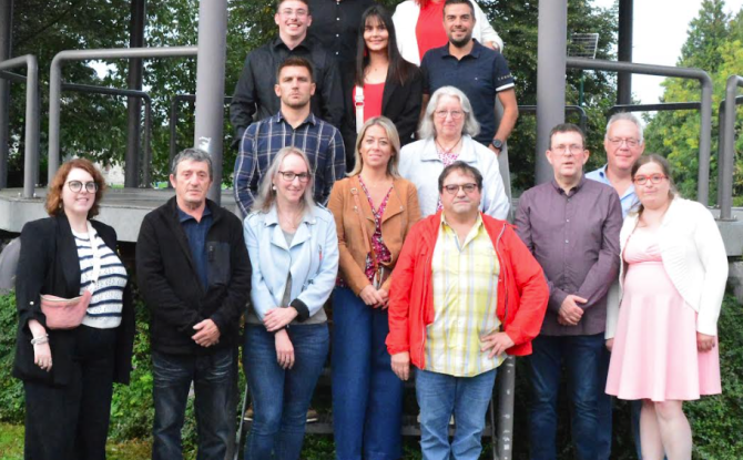 Présentation des candidats de la liste PS de Merbes-le-Château pour les élections communales