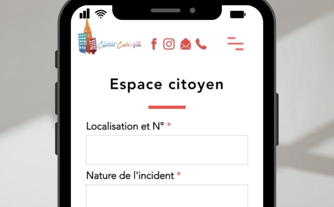 Châtelet: Signalez les incivilités via un nouvel espace citoyens