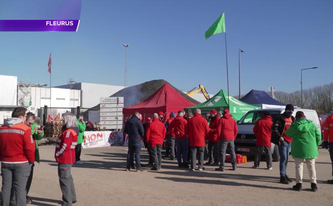 Bpost : les grévistes lèvent doucement le pied à Fleurus