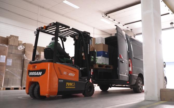 Nouvel élan de générosité de la part de la Banque Alimentaire et du CPAS de Charleroi