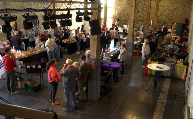 La Distillerie de Biercée accueille son premier banquet wallon