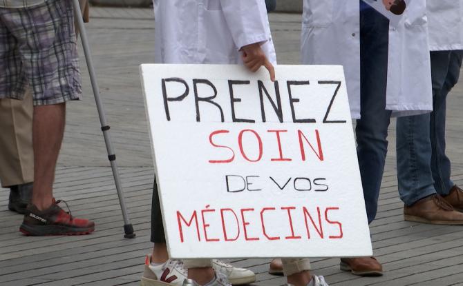 Les médecins seront en grève le lundi 7 juillet