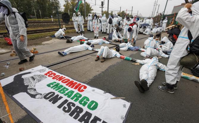 90 personnes arrêtées suite au blocage du site Industeel à Marchienne-au-Pont