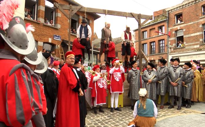 Charles Quint à Beaumont: les Auvergnats sont pendus