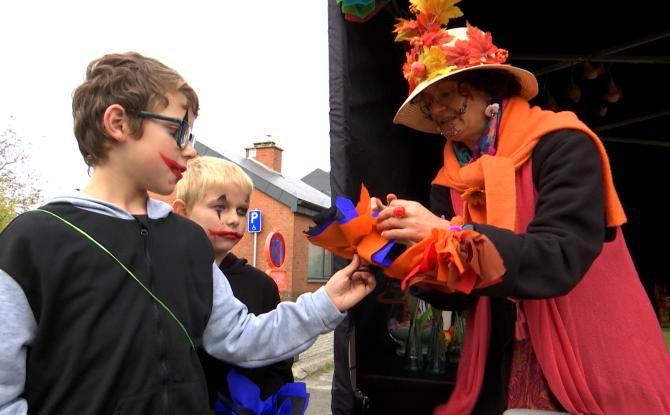 À Trazegnies, Halloween se transforme en fête des morts à la mexicaine