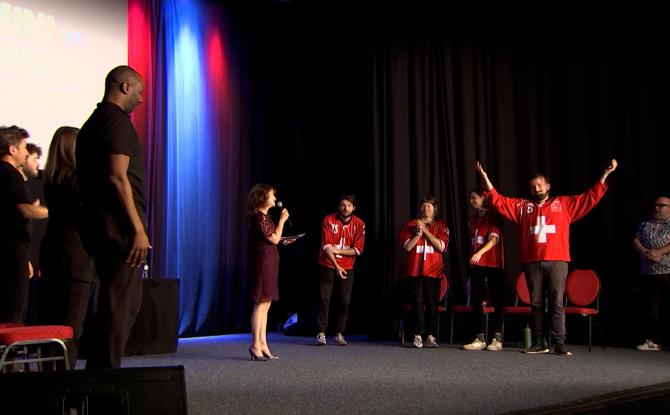 Charleroi: Le Mini mondial de l’Improvisation s'est invité au Marignan