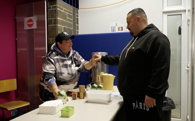 Réouverture de l'accueil de matinée au Resto du Coeur de Charleroi
