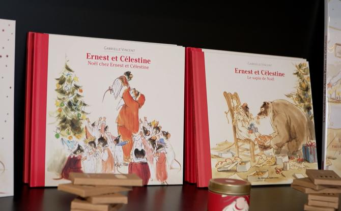 Une boutique Ernest & Célestine ouvre à Charleroi
