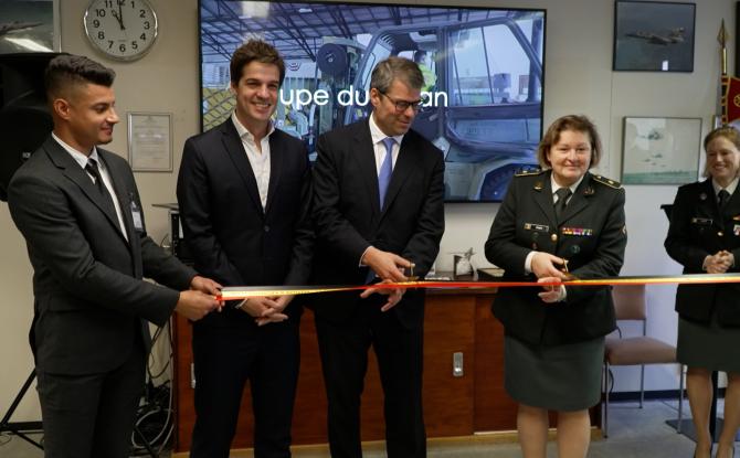 La Défense belge ouvre une nouvelle unité de contrôle des mouvements à Gosselies