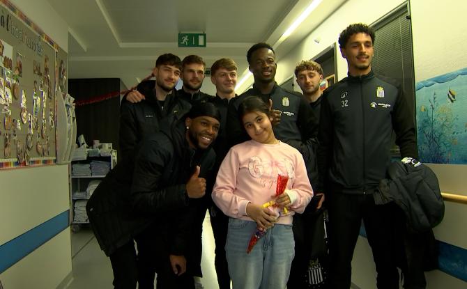 Les Zèbres gagnent le sourire des patients