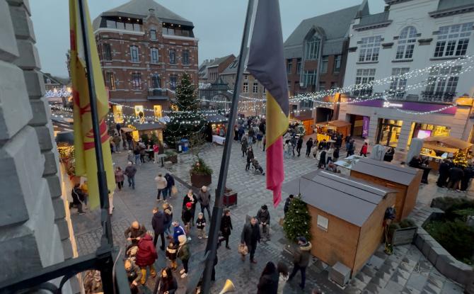 Chimay et son marché de Noël ont attiré du monde