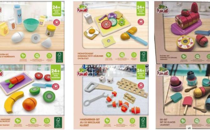 Rappel de jouets en bois vendus dans les magasins Aldi