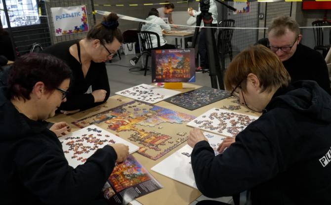 Gerpinnes :  succès pour les 12 heures de puzzle