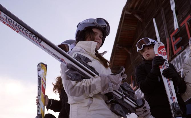 Marcinelle-en-Montagne: sur les pistes de ski avec les enfants