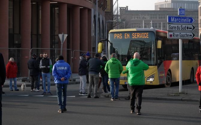 Grève dans les transports en Wallonie : une semaine compliquée pour les usagers