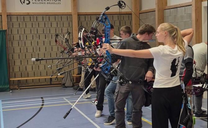 Loverval accueillera le Championnat de Belgique Indoor de tir à l’arc 2026